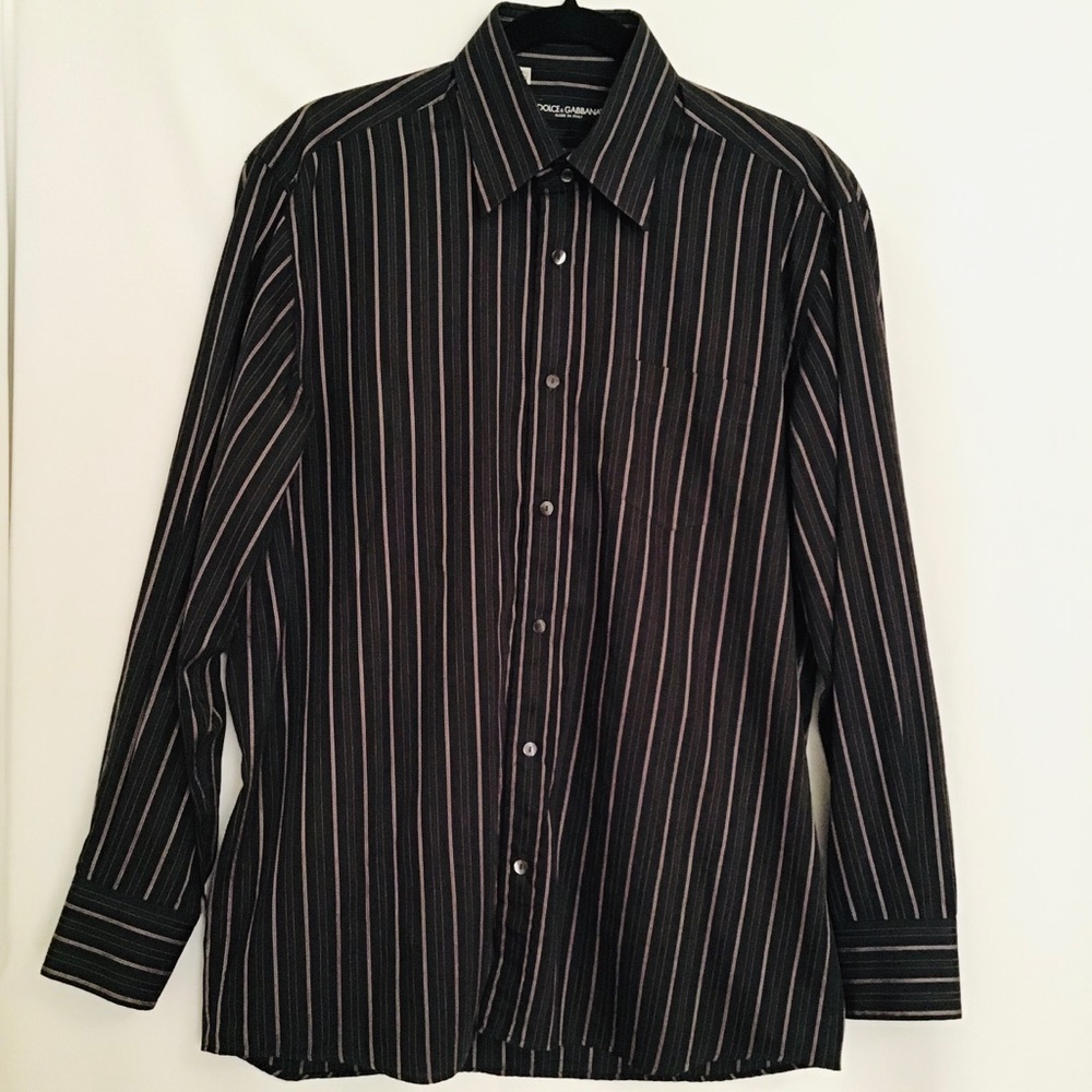 💙 DOLCE & GABBANA Men’s Tailored Shirt - Picture 5 of 7